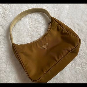 Brown Prada Shoulder Bag